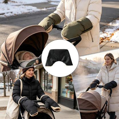 Stroller Hand Muff - Universal Waterproof Warm Windproof Fleece Sturdy