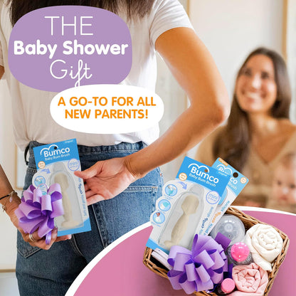 Travel Baby Diaper Cream Spatula with Protective Travel Case (Ivory)