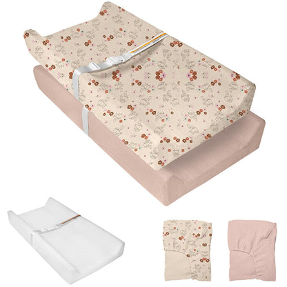 Muslin Baby Changing Pad with 2 Pack Covers
