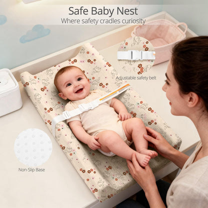 Muslin Baby Changing Pad with 2 Pack Covers