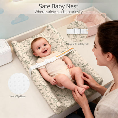 Muslin Baby Changing Pad with 2 Pack Covers
