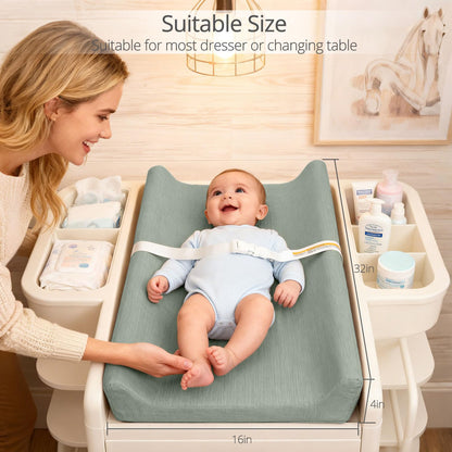 Muslin Baby Changing Pad with 2 Pack Covers