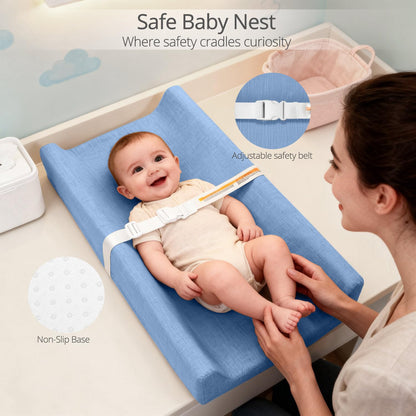 Muslin Baby Changing Pad with 2 Pack Covers
