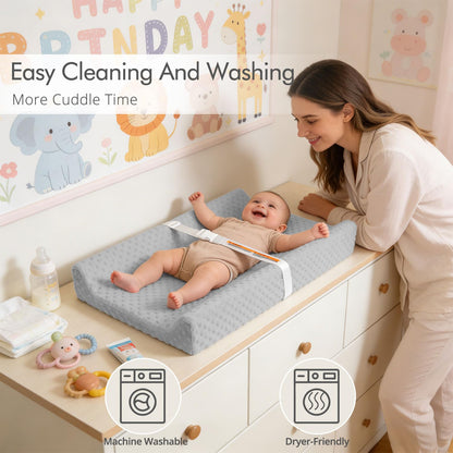 Waterproof Baby Changing Pad Wipeable Diaper Changing Mat