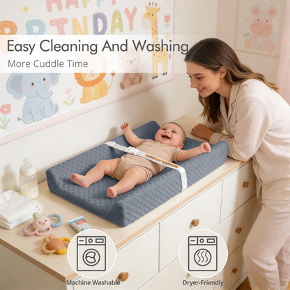 Waterproof Baby Changing Pad Wipeable Diaper Changing Mat