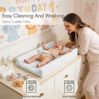Waterproof Baby Changing Pad Wipeable Diaper Changing Mat