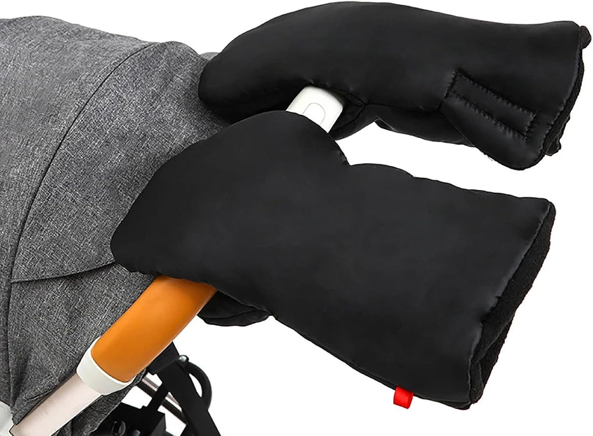 Waterproof Stroller Gloves Universal Soft Breathable Mitten Autumn Winter Hand Muff Windproof Extra Thick Shopping Cart Hand Warmer