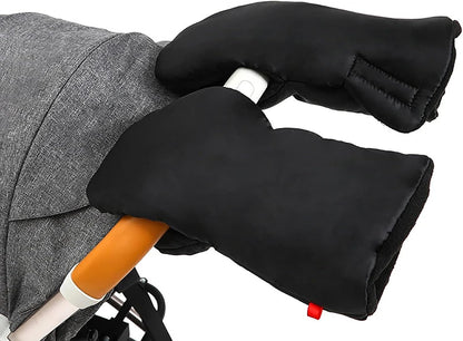 Waterproof Stroller Gloves Universal Soft Breathable Mitten Autumn Winter Hand Muff Windproof Extra Thick Shopping Cart Hand Warmer