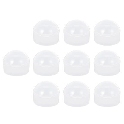 10pcs Storage Box Case Clip Holder Dustproof Container for Travel and Daily Use