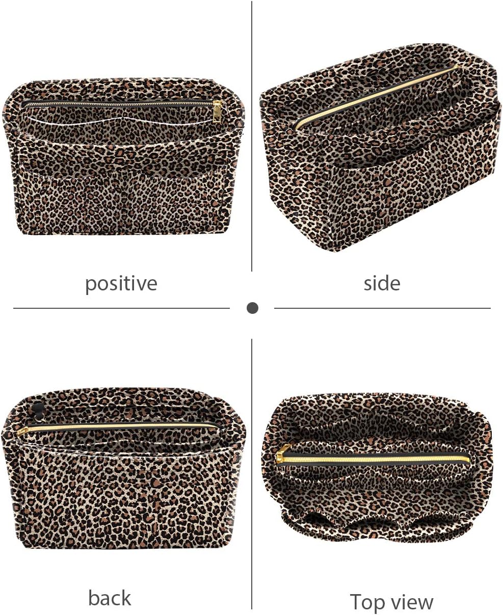 Felt Purse Organizer Insert, Tote Bag Shaper Dividers with 5 Sizes