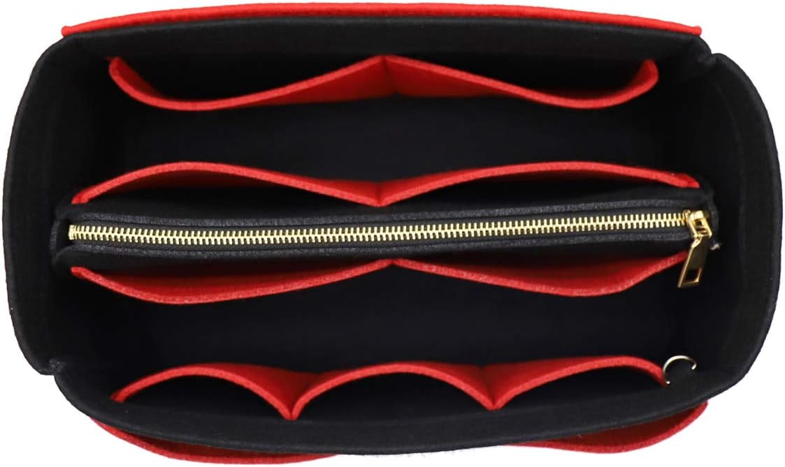 Felt Purse Organizer Insert, Tote Bag Shaper Dividers with 5 Sizes