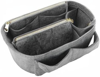 Felt Purse Organizer Insert, Tote Bag Shaper Dividers with 5 Sizes