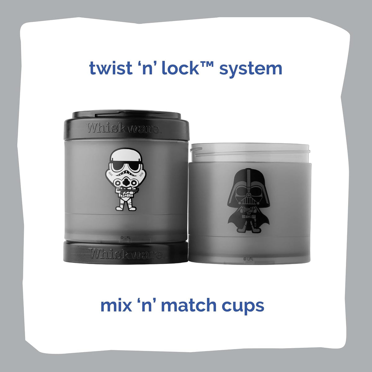 Star Wars Snack Containers, 3 Snack Cups, The Child Little Bounty