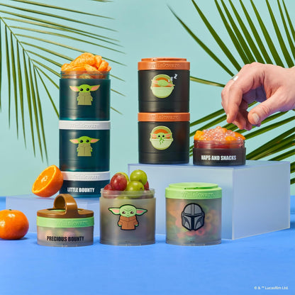 Star Wars Snack Containers, 3 Snack Cups, The Child Little Bounty