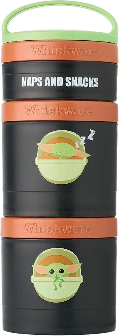 Star Wars Snack Containers, 3 Snack Cups, The Child Little Bounty