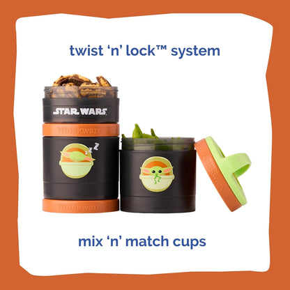 Star Wars Snack Containers, 3 Snack Cups, The Child Little Bounty