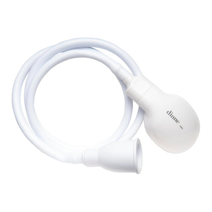 Portable Shampoo Sink Spray Hose for Salon or Home, 41.5 Inch Sink Attachment with Nozzle for Hair Washing, Baby & Pet Baths, Fits Most Standard Faucets, White, 1" Diameter