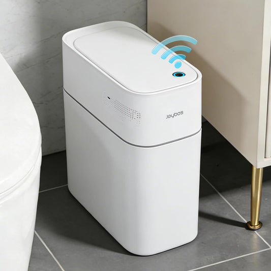 3.5 Gal Slim Touchless Bathroom Trash Can, Automatic Diaper Pail