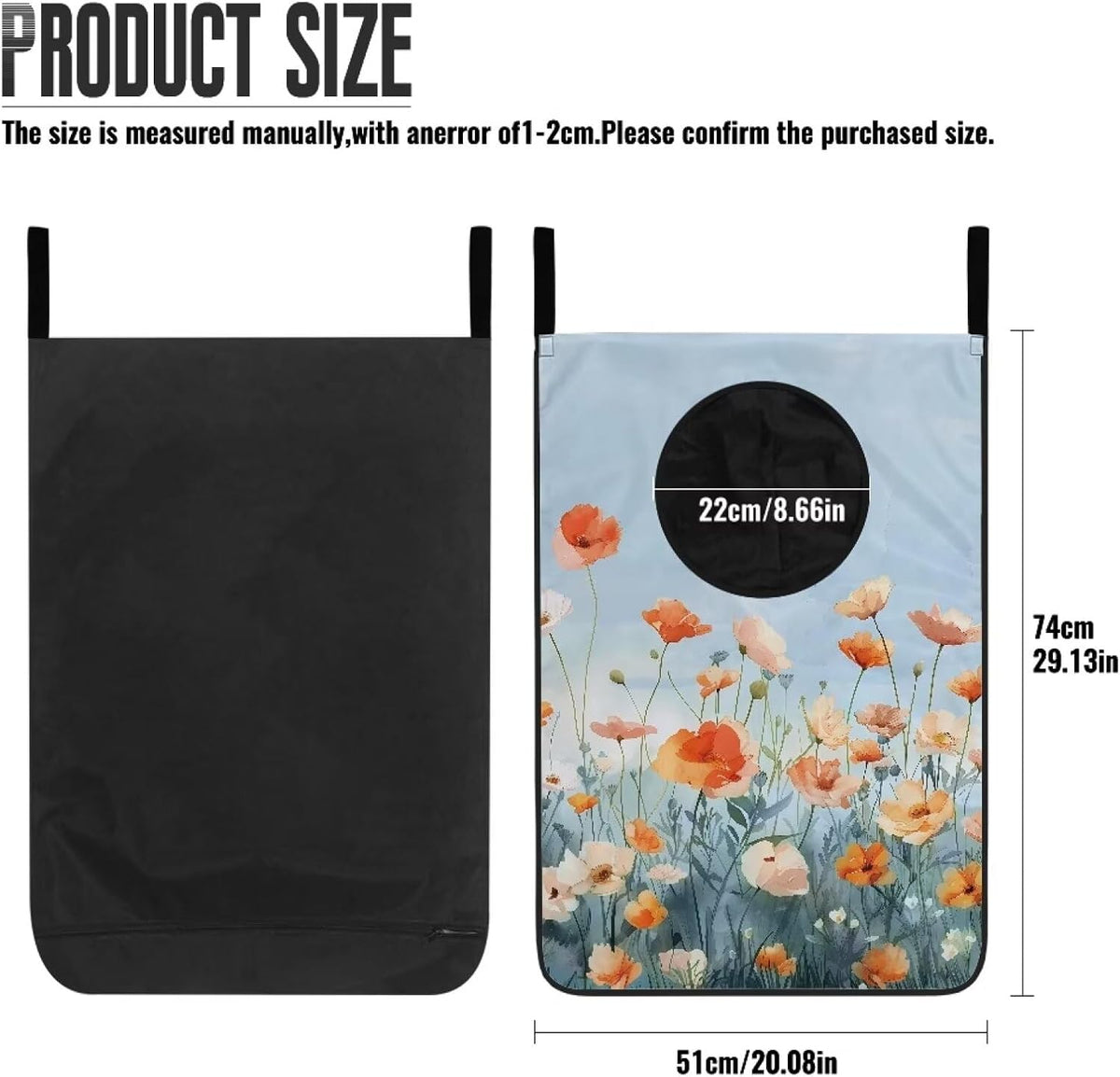 Highland Cow Over The Door Laundry Hamper Bags Lavender Hanging Clothing Hampers For Laundry Space Saving Washable Reusable Travel Laundry Bags Wall Mounted Laundry Hamper Storage Bag