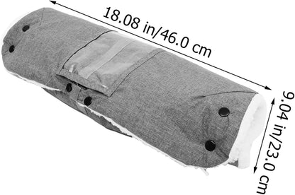 Insulated Windproof Stroller Hand for Outdoor Use Warm Pushchair Hand for Winter Comfort Detachable Design Material for Added Durability and