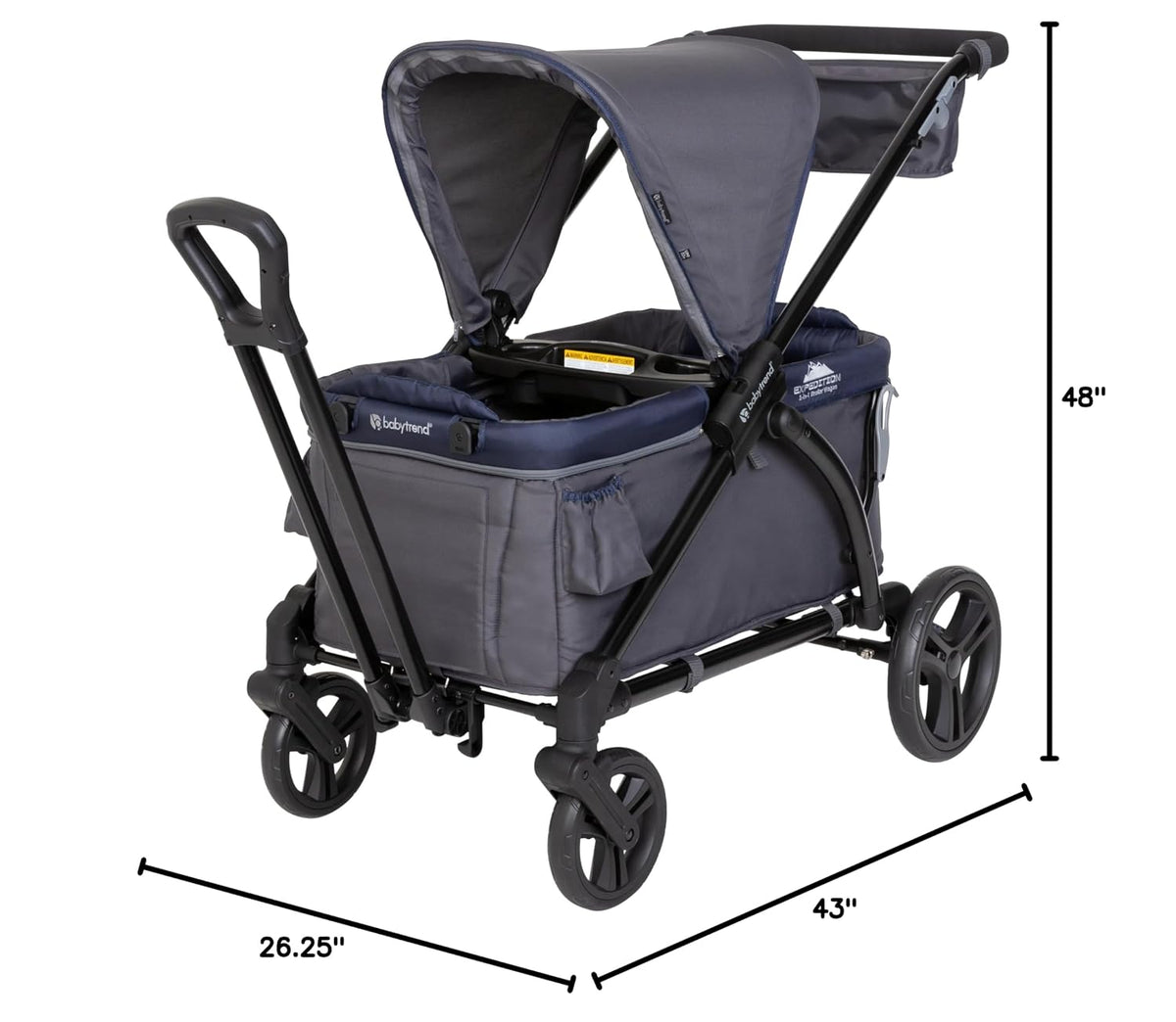 Expedition/Tour LTE 2-in-1 Stroller Wagon, Desert Blue - Colors B