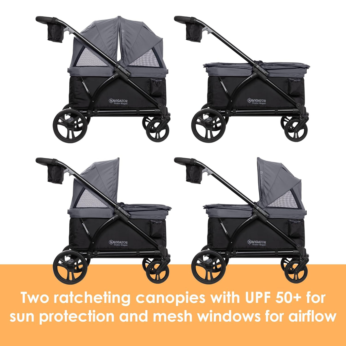 Expedition/Tour LTE 2-in-1 Stroller Wagon, Desert Blue - Colors B