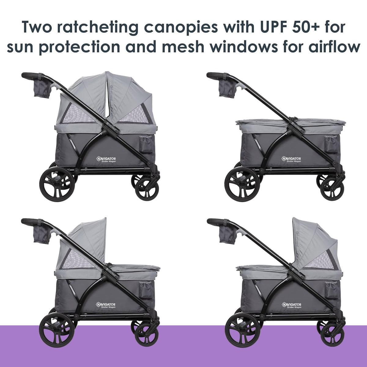 Expedition/Tour LTE 2-in-1 Stroller Wagon, Desert Blue - Colors B