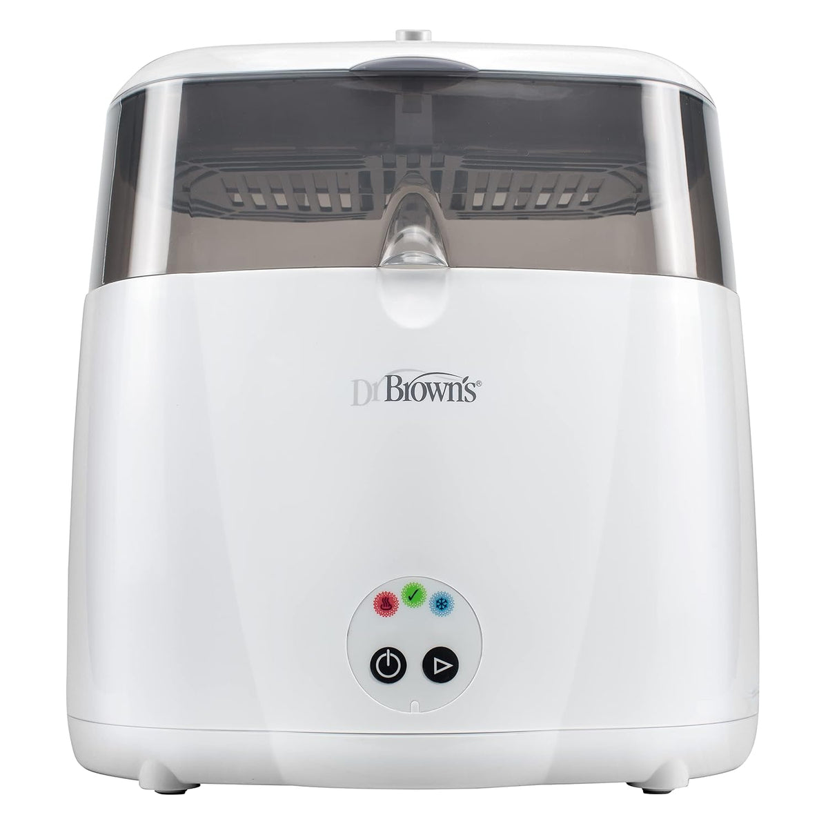 Deluxe Electric Sterilizer for Baby Bottles and Other Baby Essentials & Folding Baby Bottle Drying Rack for Easy Storage, Dry Nipples
