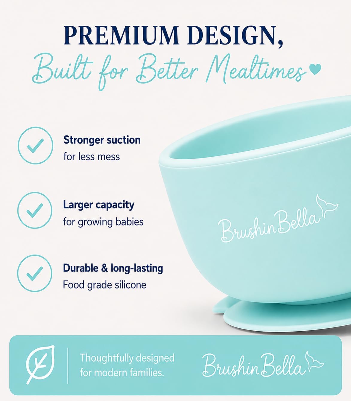 Baby Feeding Supplies - Complete Baby Feeding Set with Baby Plate, Baby Spoons First Stage, Silicone Bib and Snack Cup - Infant Eating Utensils and Baby Bowl with Suction