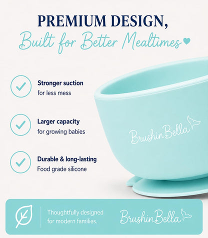 Baby Feeding Supplies - Complete Baby Feeding Set with Baby Plate, Baby Spoons First Stage, Silicone Bib and Snack Cup - Infant Eating Utensils and Baby Bowl with Suction