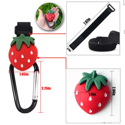 Baby Stroller Hooks for Hanging Bags and Shopping,Convenient Stroller Accessories Clips Hooks for Mommy Bags