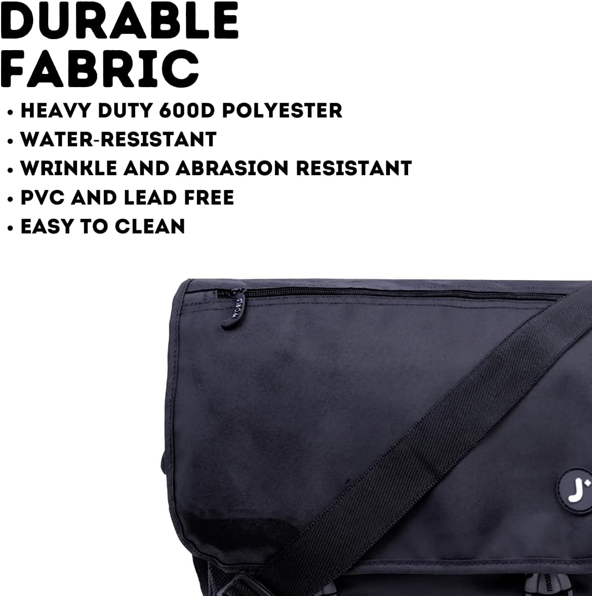 New York Terry Messenger Bag for Women Girls School Kids