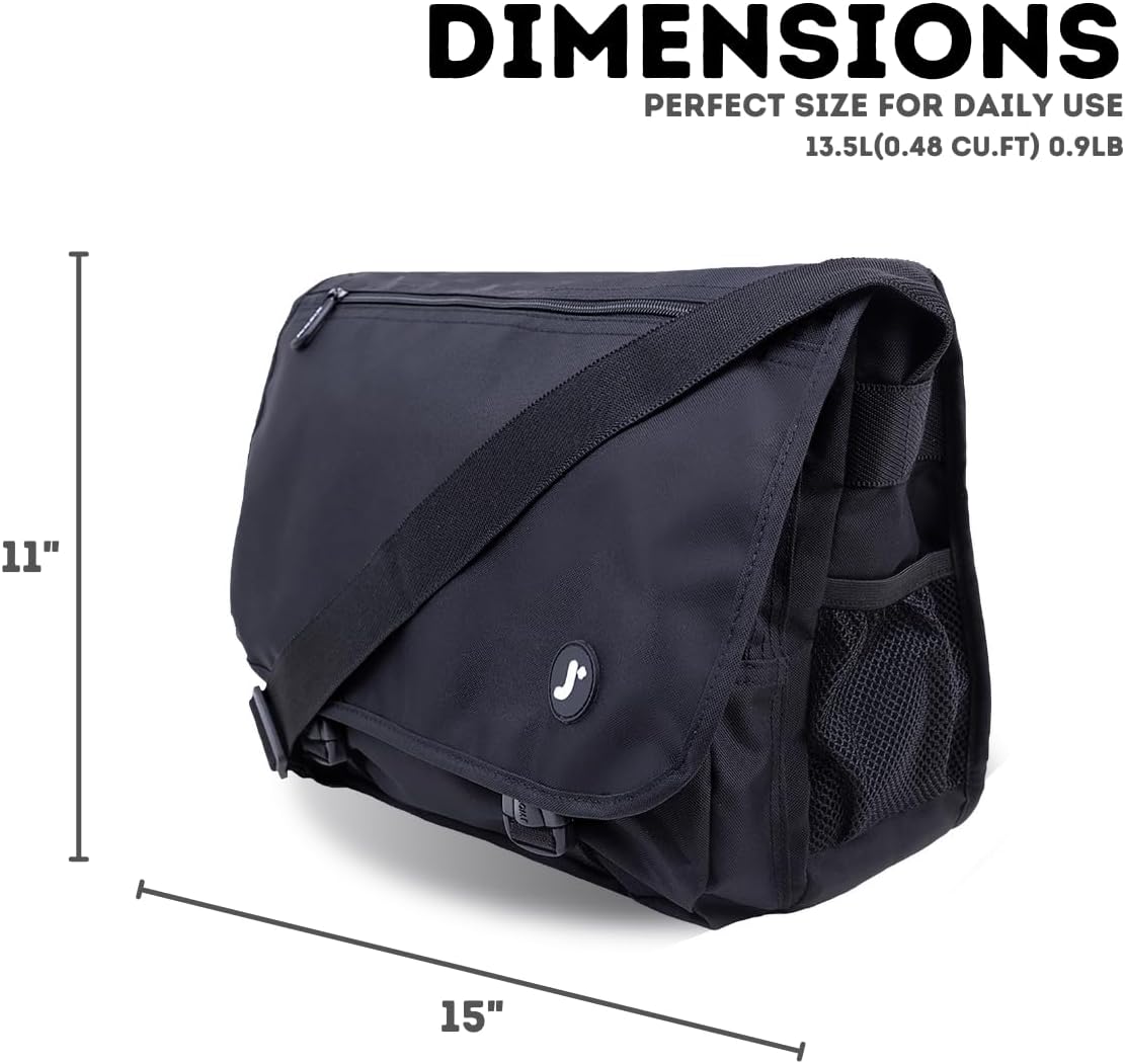 New York Terry Messenger Bag for Women Girls School Kids