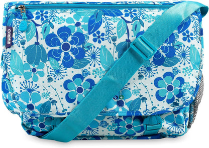 New York Terry Messenger Bag for Women Girls School Kids