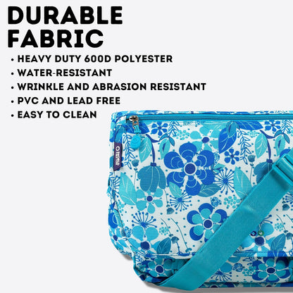 New York Terry Messenger Bag for Women Girls School Kids