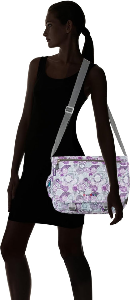 New York Terry Messenger Bag for Women Girls School Kids