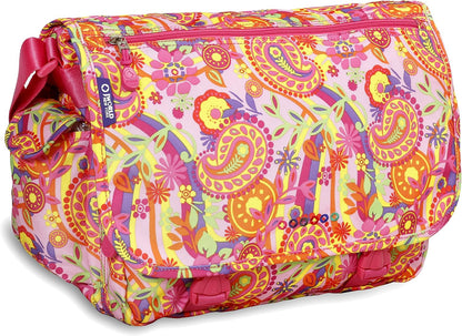 New York Terry Messenger Bag for Women Girls School Kids