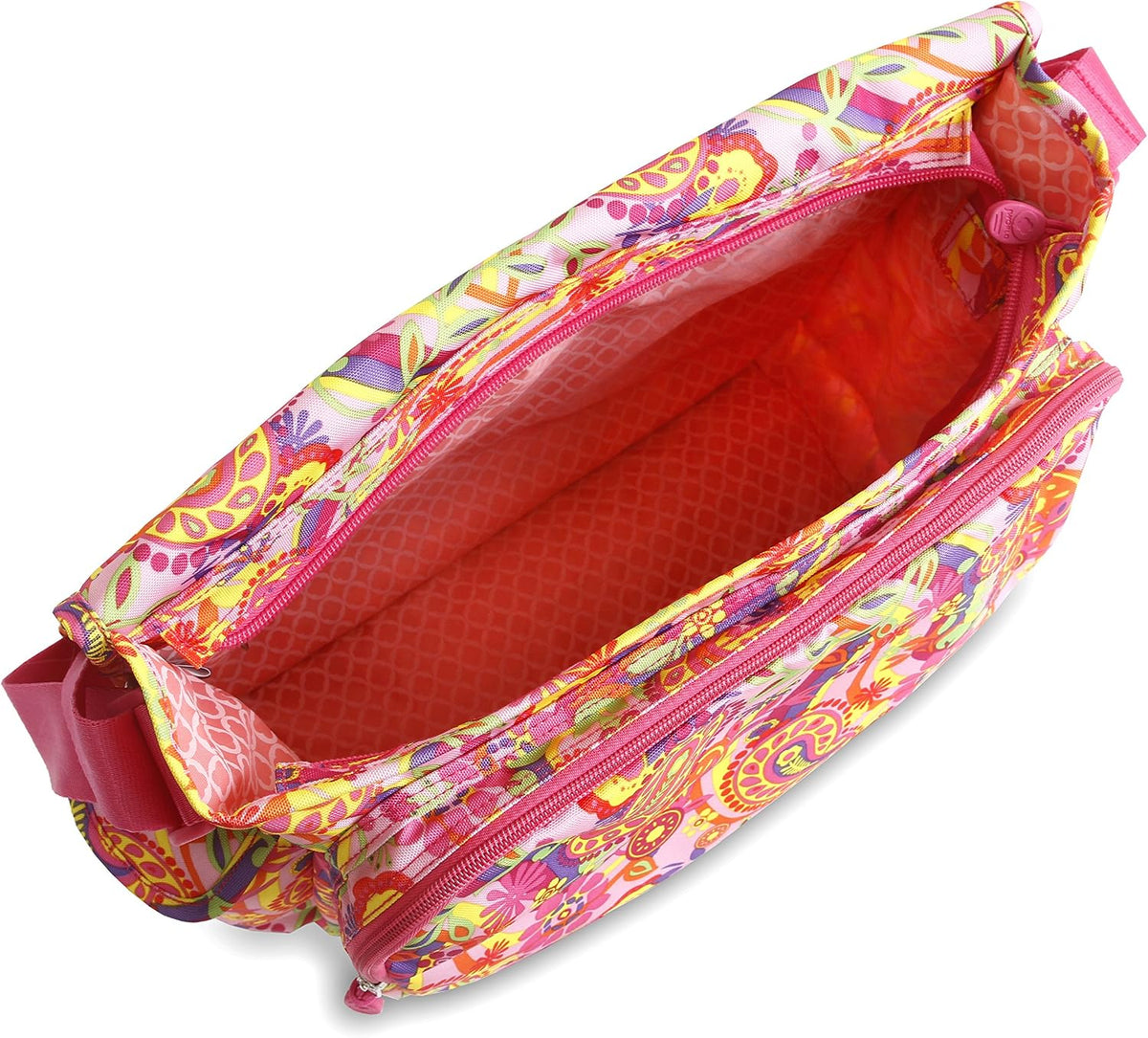New York Terry Messenger Bag for Women Girls School Kids
