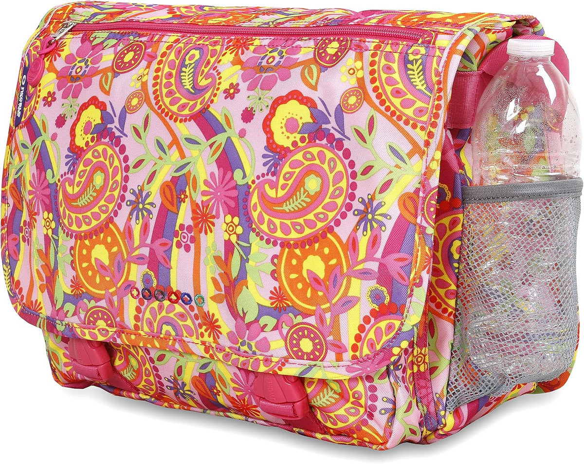 New York Terry Messenger Bag for Women Girls School Kids
