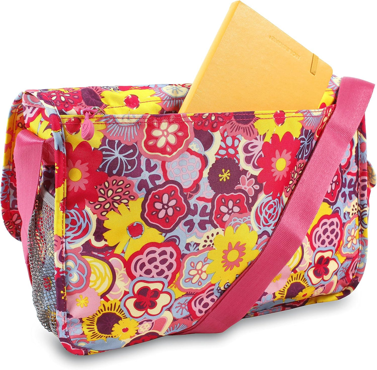 New York Terry Messenger Bag for Women Girls School Kids