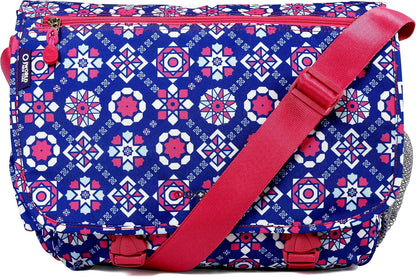New York Terry Messenger Bag for Women Girls School Kids