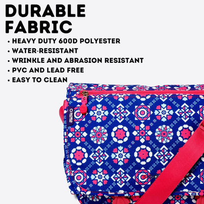 New York Terry Messenger Bag for Women Girls School Kids