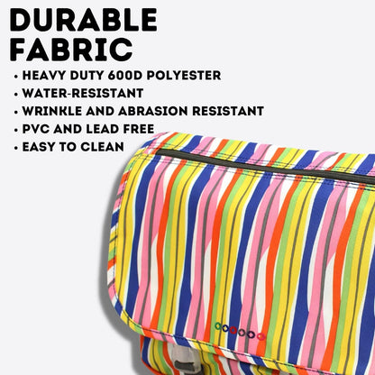 New York Terry Messenger Bag for Women Girls School Kids