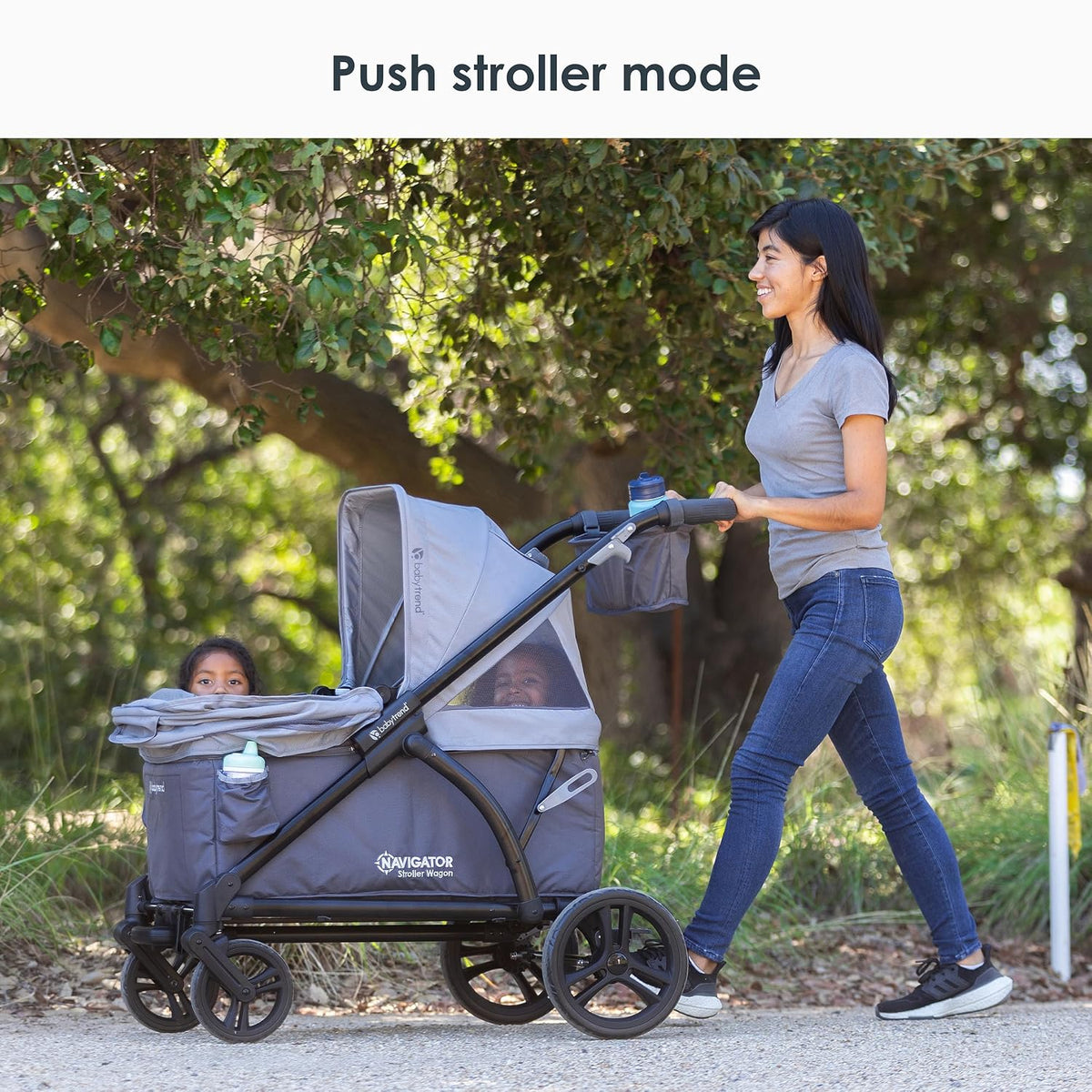Expedition 2-in-1 Push/Pull Wagon with Canopy, Liberty Midnight - Colors B