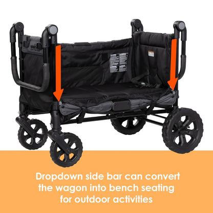 Expedition 2-in-1 Push/Pull Wagon with Canopy, Liberty Midnight - Colors B