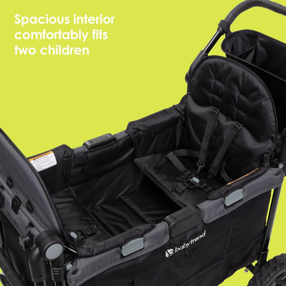Expedition 2-in-1 Push/Pull Wagon with Canopy, Liberty Midnight - Colors B