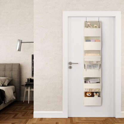 Over the Door Organizer, 4-Shelf Behind the Door Storage