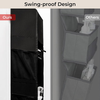 Over the Door Organizer, 4-Shelf Behind the Door Storage