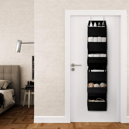 Over the Door Organizer, 4-Shelf Behind the Door Storage