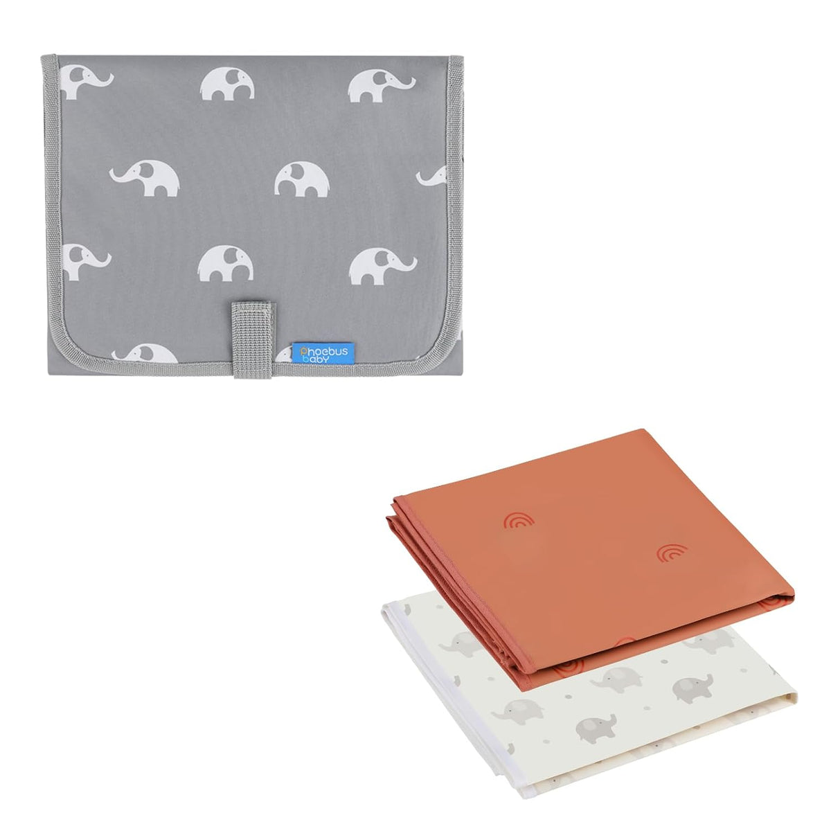 Portable Changing Pad Travel - Waterproof Compact Diaper Changing Mat - Lightweight & Foldable Changing Station, Newborn Shower Gifts
